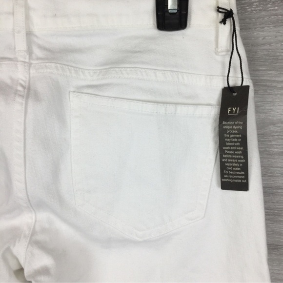 NWT LONDONJEAN Victoria Secret VS Siren White Jeans Size 16 - Picture 4 of 6